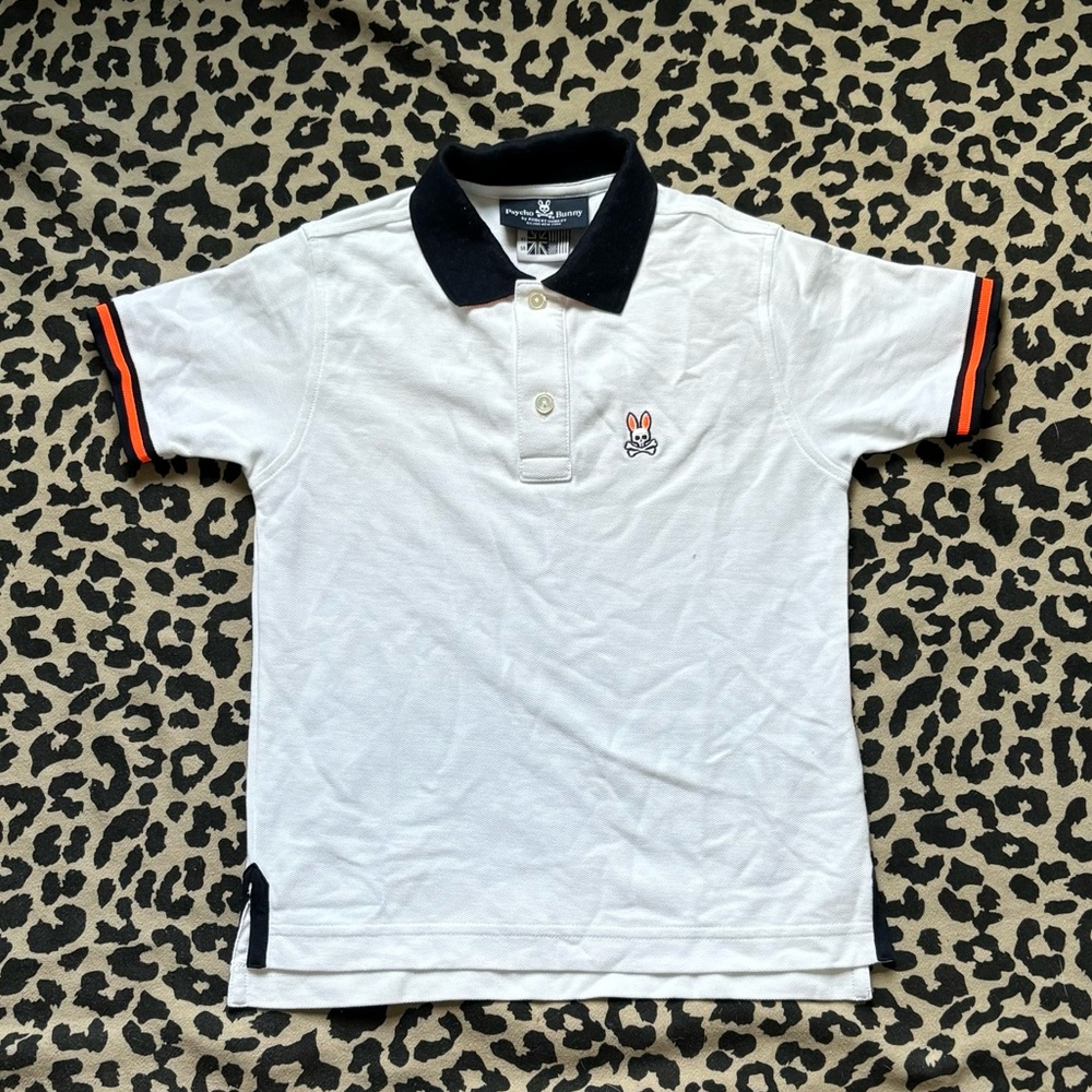 NEW W/O TAGS-PSYCHO BUNNY TODDLER COLLLRED SHIRT